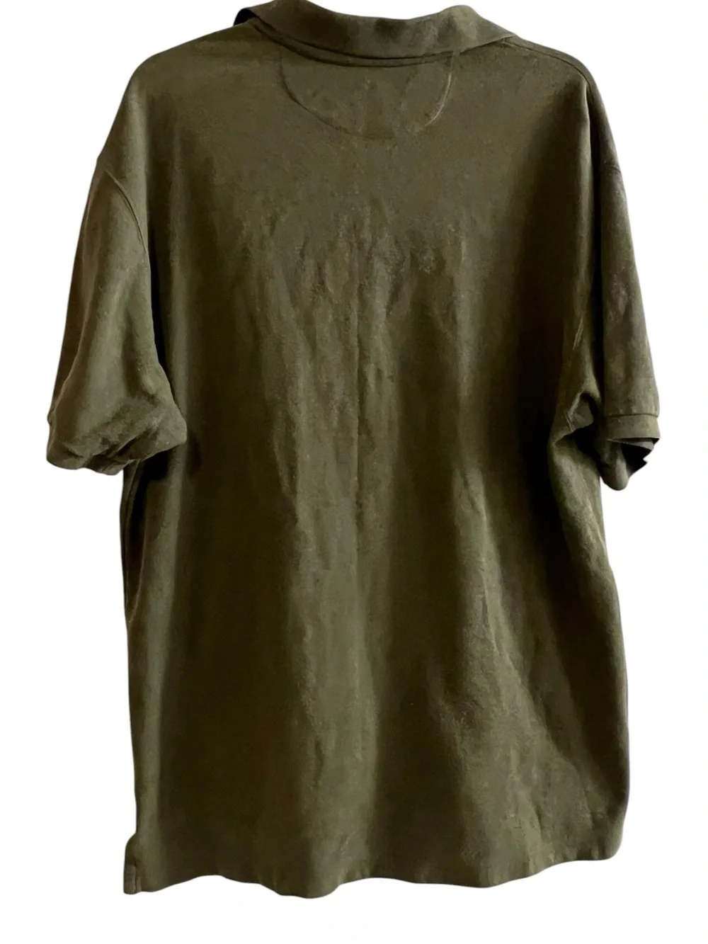 Chaps Ralph Lauren Polo Shirt Olive Green Large